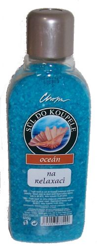 Koupelová sůl-modr.600g OCEÁN