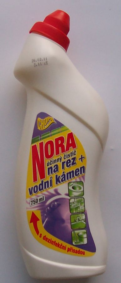 Nora 750ml čistič van,WC,podlah aj. CHOPA spol. s r.o.