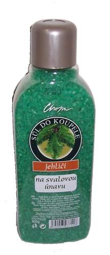 Koupelová sůl-zelená 600g JEHLIČÍ CHOPA spol. s r.o.